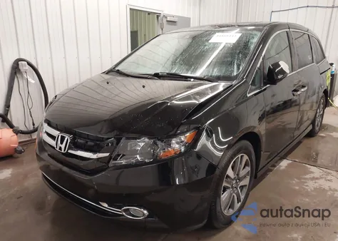 2014 Honda Odyssey Touring/Touring Elite from USA, damaged, VIN 5FNRL5H93EB035445